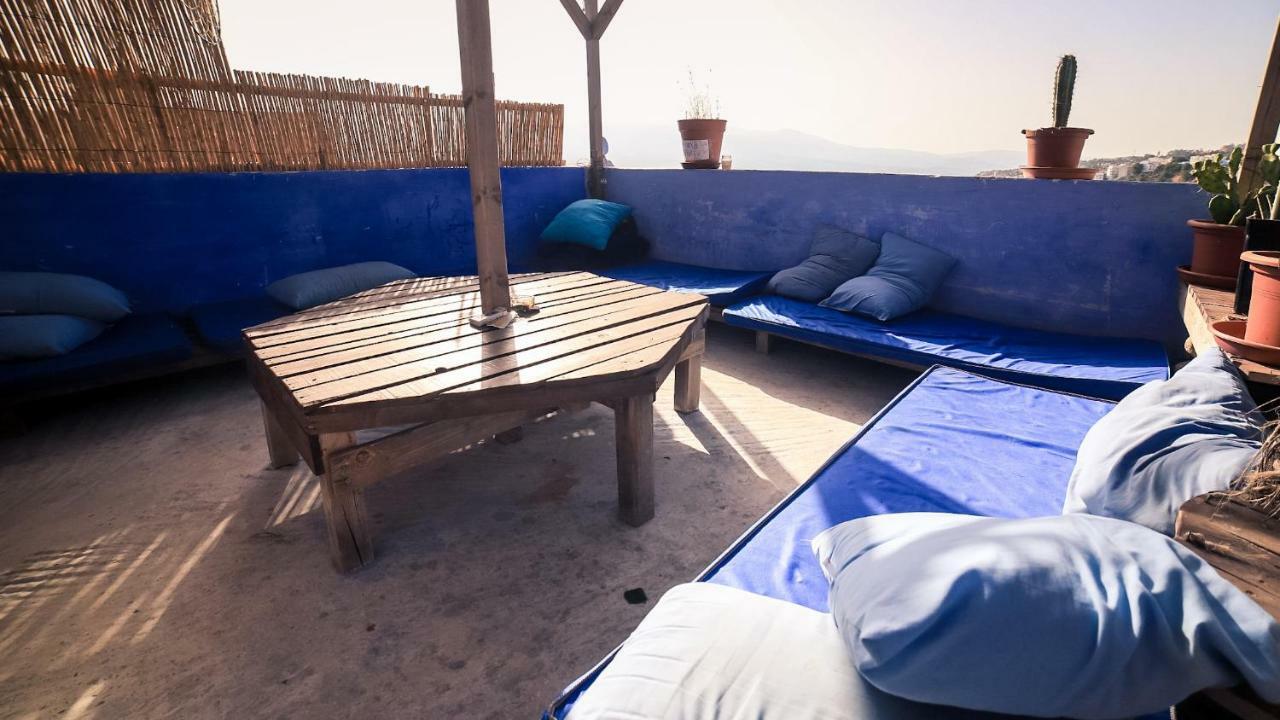 AliBaba Apartment Hostel Bamboo Rooftop Room Chefchaouen Buitenkant foto